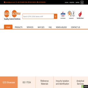 QCS Standards | Pharmaceutical Impurity Standards, API Reference Standards & Reference Materials | QCS Standards